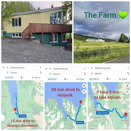þorsmoerk Farm 12 Min From Akureyri * Svalbarthseyri